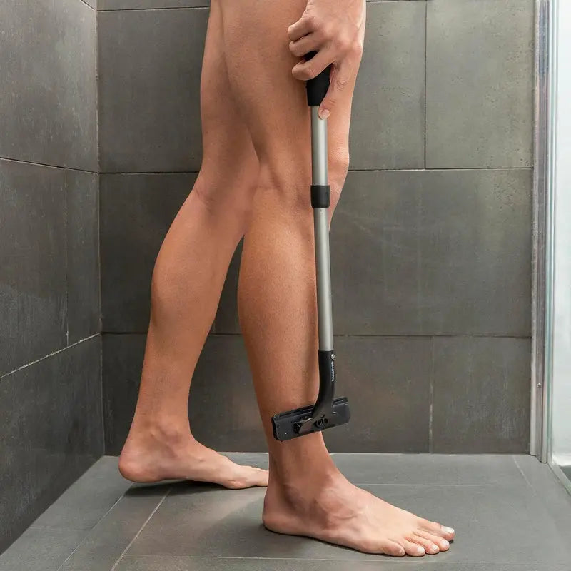 Afeitadora corporal con cuchillas de seguridad